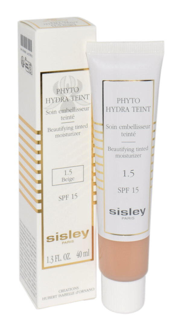 Sisley, Phyto Hydra Teint Beautifying Tinted Moisturizer Spf15, Тональный крем для лица, 1,5 бежевого цвета, 40 мл
Sisley, Phyto Hydra Teint Beautifying Tinted Moisturizer Spf15, Тональный крем для лица, 1,5 бежевого цвета, 40 мл