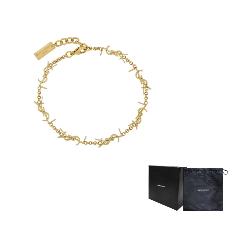 Браслет Cassandre с цепочкой SAINT LAURENT
Браслет Cassandre с цепочкой SAINT LAURENT