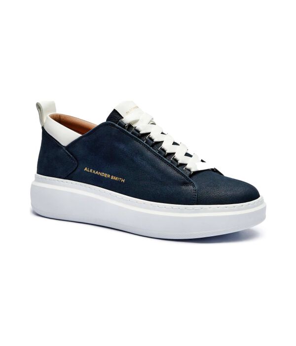 Кроссовки кожаные Alexander Smith Wembley, синий 
Кроссовки кожаные Alexander Smith Wembley, синий