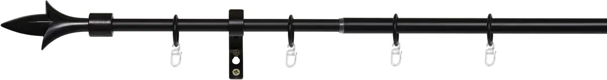 Карниз mydeco "lance", 1 направляющая, выдвижной 130–240 см, Ø16мм, черный
Карниз mydeco "lance", 1 направляющая, выдвижной 130–240 см, Ø16мм, черный