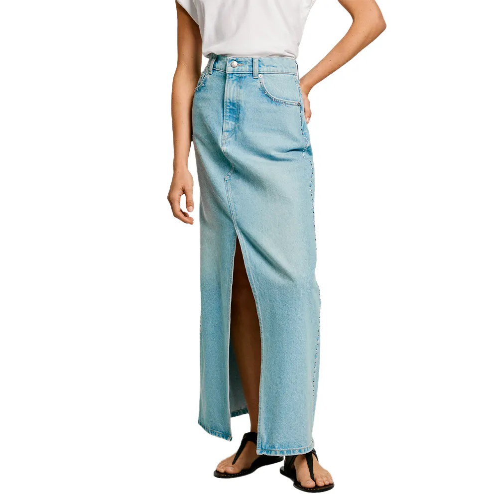 Юбка Pepe Jeans Maxi long skirt, синий
Юбка Pepe Jeans Maxi long skirt, синий