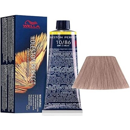 Стойкая краска для волос Koleston Perfect Me+ Rich Naturals 10/86, 60 мл, Wella
Стойкая краска для волос Koleston Perfect Me+ Rich Naturals 10/86, 60 мл, Wella