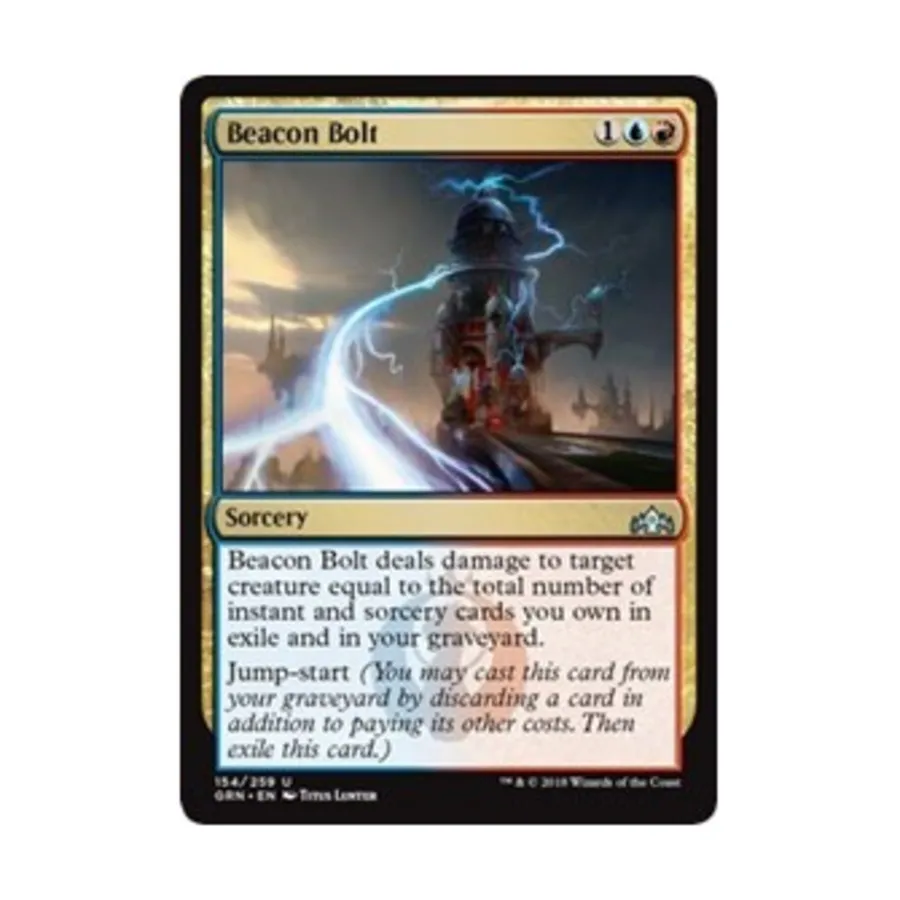 CCG Сигнальный болт (U), MTG - Guilds of Ravnica
CCG Сигнальный болт (U), MTG - Guilds of Ravnica