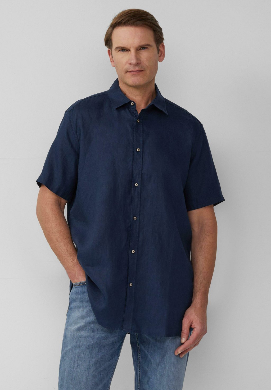 Рубашка s.Oliver, темно-синий
Рубашка s.Oliver, темно-синий