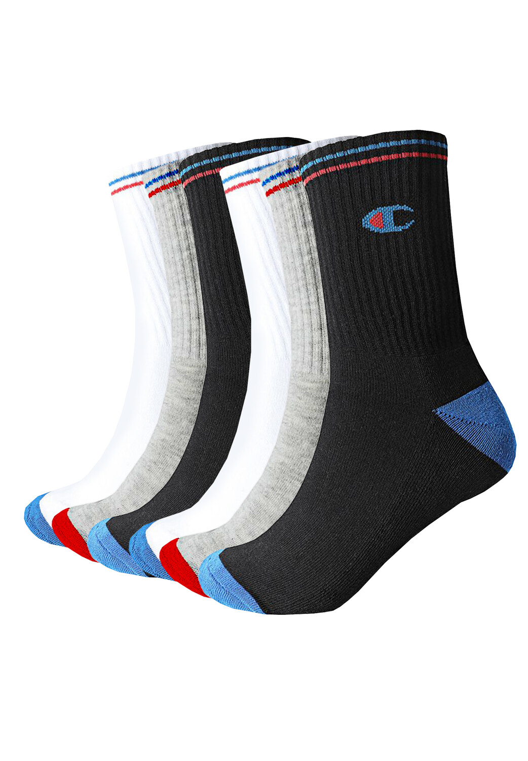 Носки Champion Crew Socks 6 шт, черный
Носки Champion Crew Socks 6 шт, черный