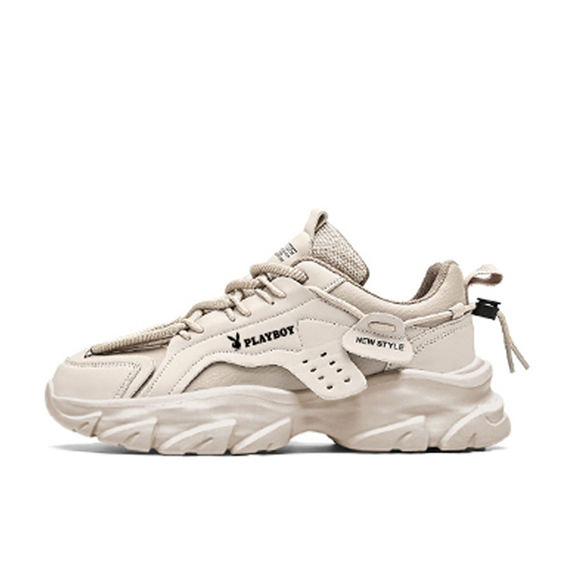 Playboy Мужские низкие массивные кроссовки Apricot, цвет Apricot 
Playboy Мужские низкие массивные кроссовки Apricot, цвет Apricot