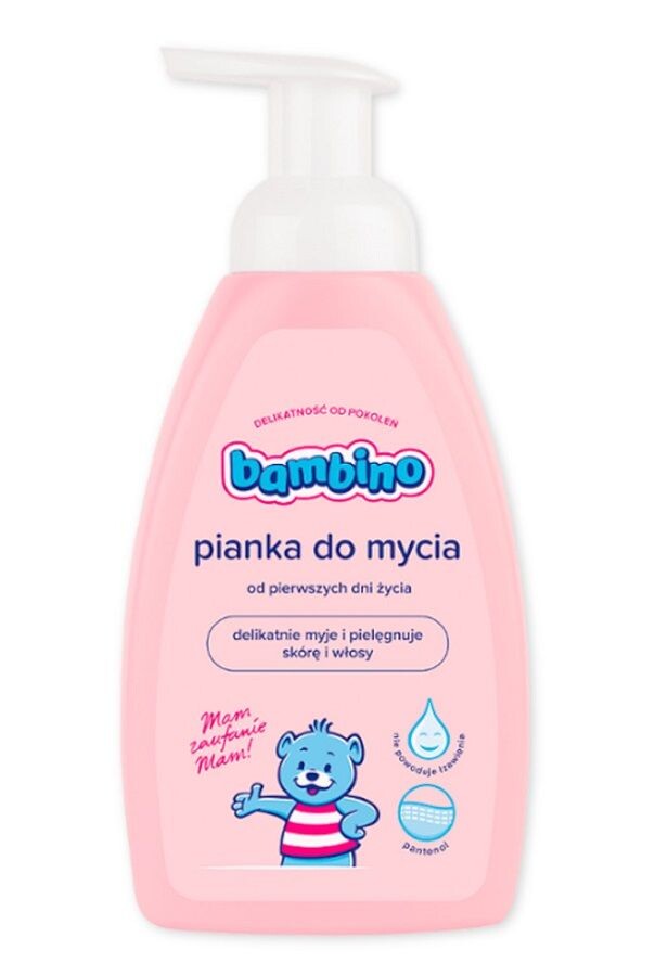 Bambino пена для стирки детская, 500 ml
Bambino пена для стирки детская, 500 ml