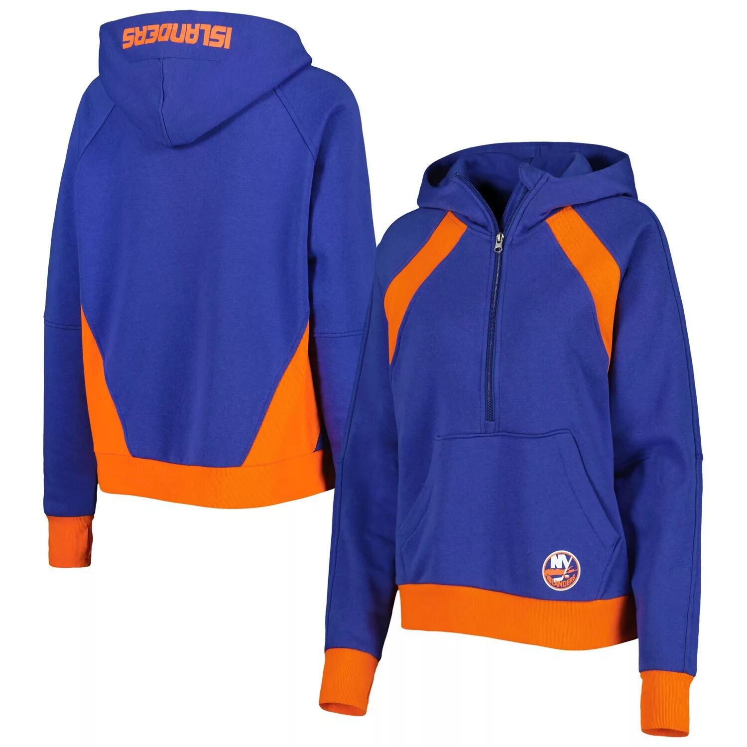 Женская толстовка с короткими молниями Royal New York Islanders Wishbone для начинающих Starter
Женская толстовка с короткими молниями Royal New York Islanders Wishbone для начинающих Starter