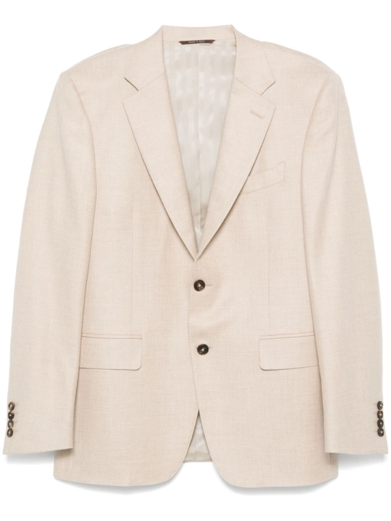 Canali кашемировый пиджак, нейтральный цвет
Canali кашемировый пиджак, нейтральный цвет