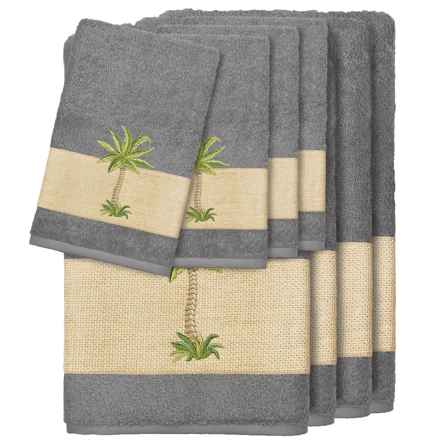 Linum Home Textiles Набор полотенец Colton с украшением из 8 предметов, темно-серый
Linum Home Textiles Набор полотенец Colton с украшением из 8 предметов, темно-серый