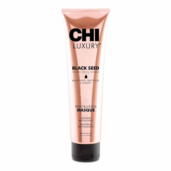 Роскошная восстанавливающая маска для волос с маслом черного тмина CHI, 148 мл
Роскошная восстанавливающая маска для волос с маслом черного тмина CHI, 148 мл