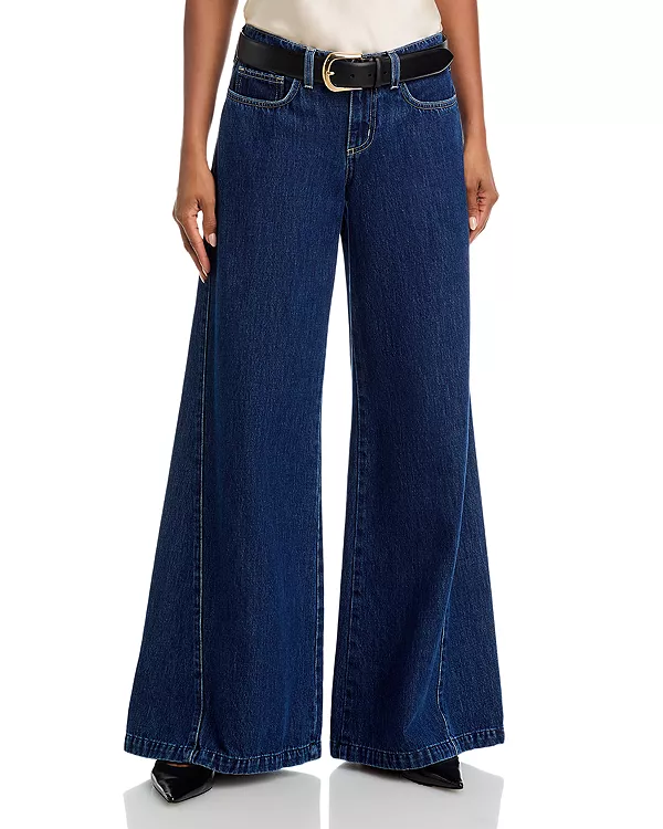 Джинсы Savina с высокой посадкой и широкими штанинами в марсельском стиле L'Agence, синий
Джинсы Savina с высокой посадкой и широкими штанинами в марсельском стиле L'Agence, синий