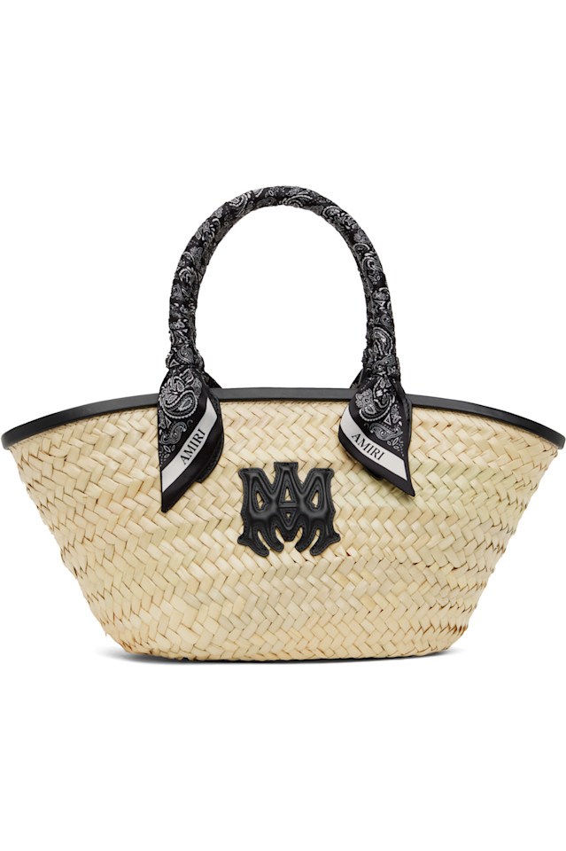 Микро-сумка из рафии Amiri, черный
Микро-сумка из рафии Amiri, черный