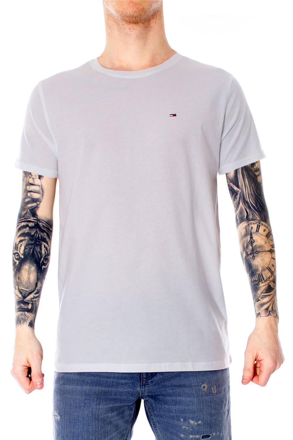 Футболка мужская Tommy Hilfiger однотонная хлопковая, белый
Футболка мужская Tommy Hilfiger однотонная хлопковая, белый
