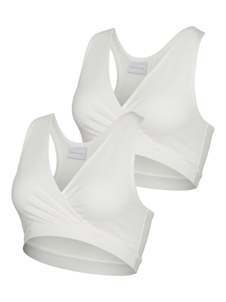 Бюстгальтер на косточках mama licious, белый
Бюстгальтер на косточках mama licious, белый