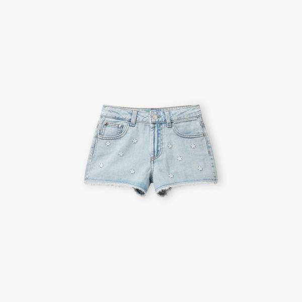 Шорты джинсовые Benetton с вышивкой звезд, голубой
Шорты джинсовые Benetton с вышивкой звезд, голубой