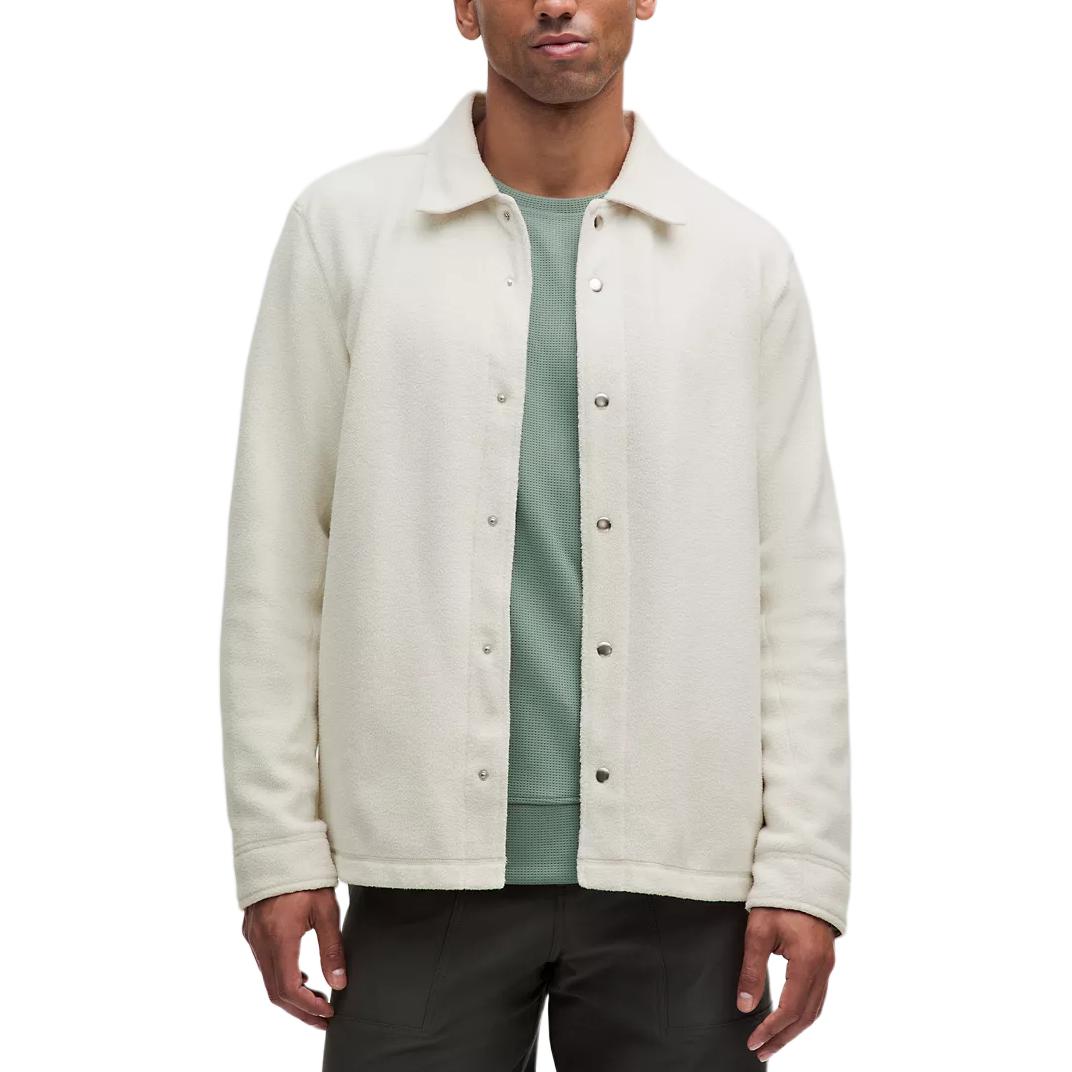 Флисовая рубашка классического кроя мужская Lululemon, белый
Флисовая рубашка классического кроя мужская Lululemon, белый