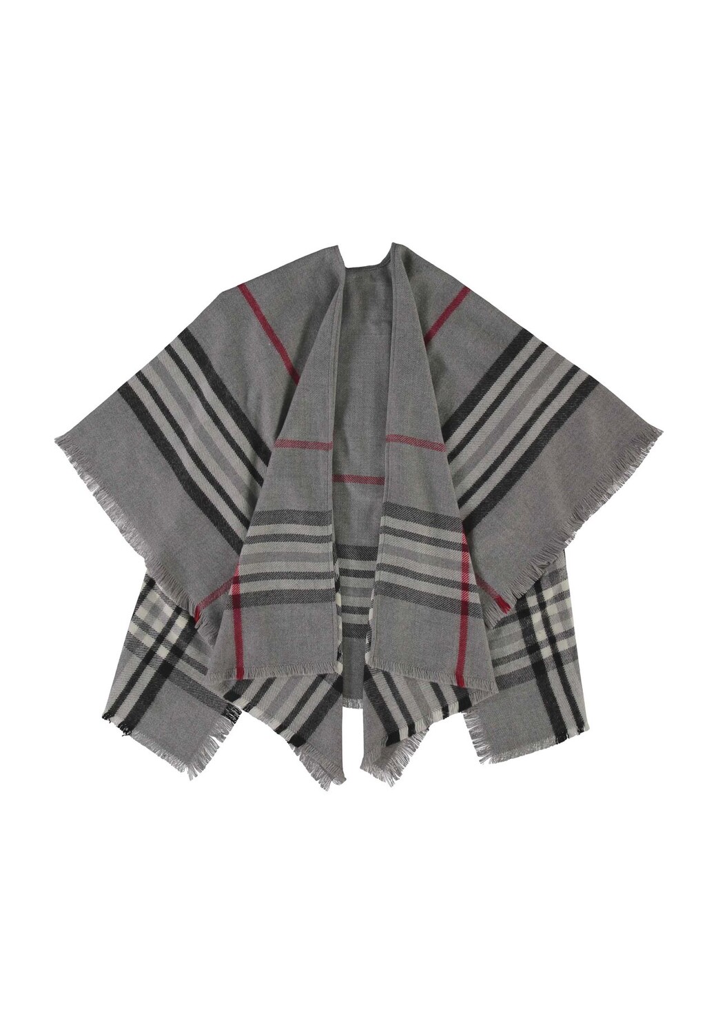 Пончо в клетку для женщин Adagio, серый
Пончо в клетку для женщин Adagio, серый