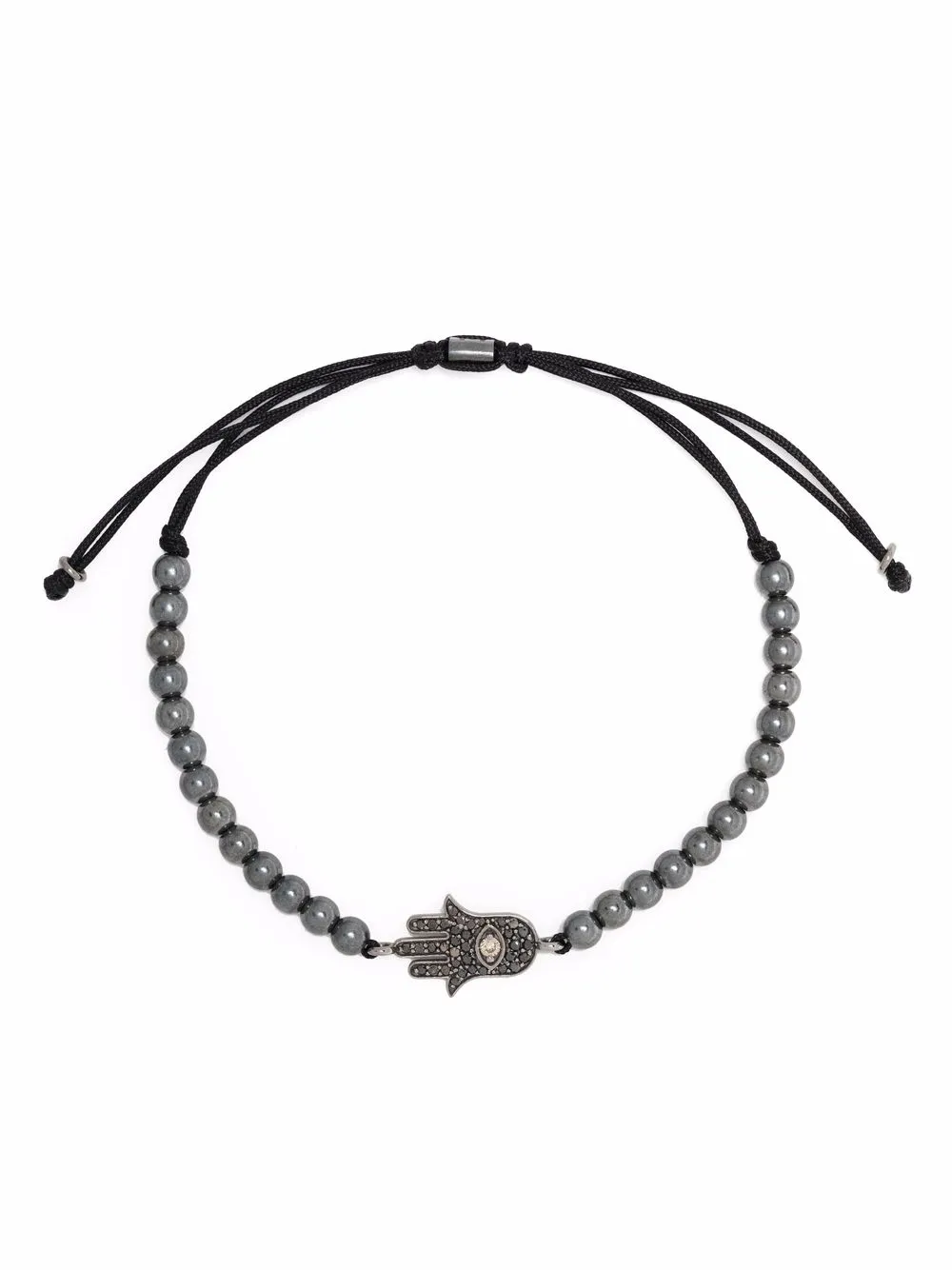 Браслет из бусин с бриллиантами Anil Arjandas, серебяный
Браслет из бусин с бриллиантами Anil Arjandas, серебяный