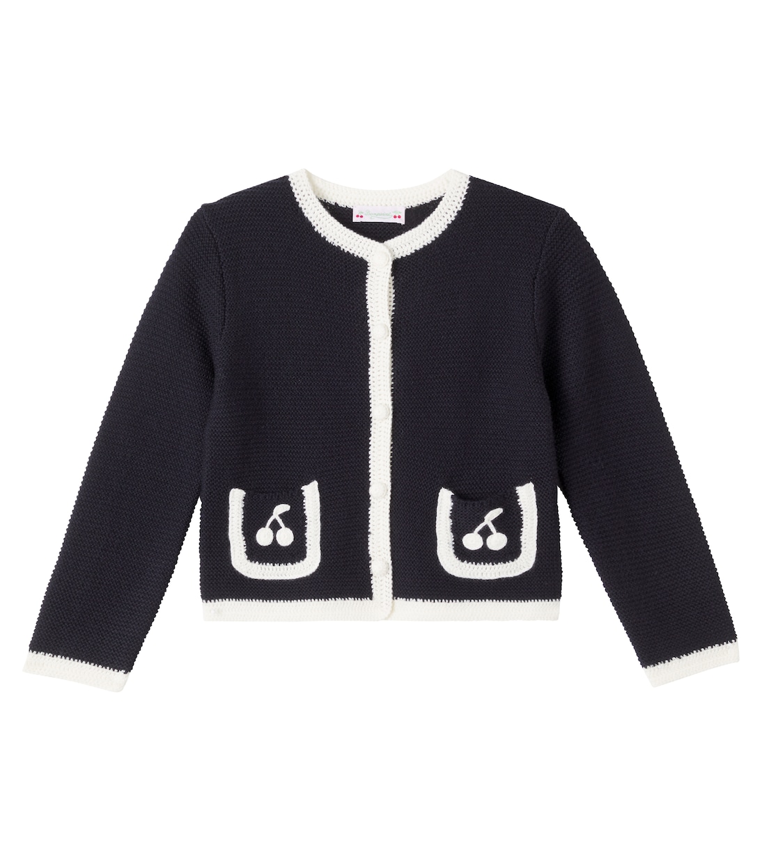 Кардиган из шерсти с вышивкой Elaia Bonpoint, Marine
Кардиган из шерсти с вышивкой Elaia Bonpoint, Marine