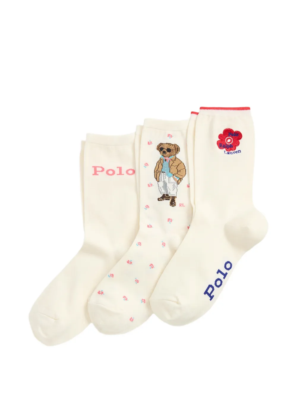 Комплект Polo Bear из трех пар носков Polo Ralph Lauren, бежевый
Комплект Polo Bear из трех пар носков Polo Ralph Lauren, бежевый