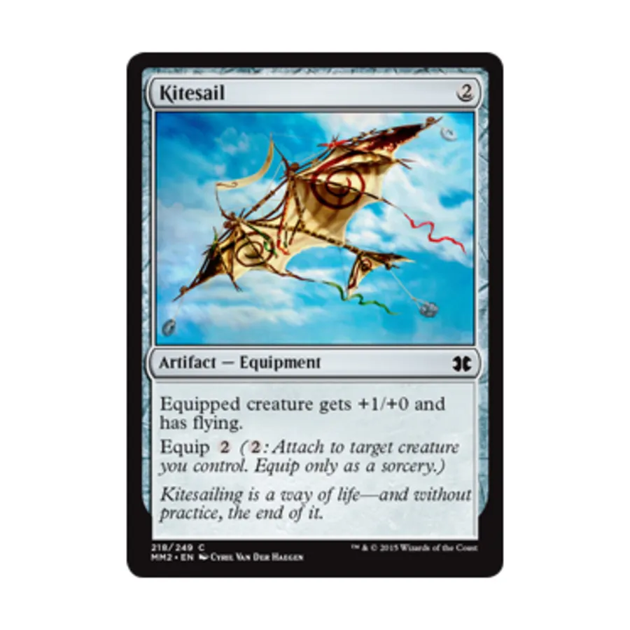 CCG Кайтсейл (C) (фольга), MTG - Modern Masters 2015
CCG Кайтсейл (C) (фольга), MTG - Modern Masters 2015