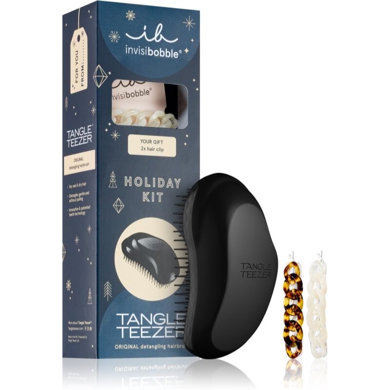 Набор invisibobble x Tangle Teezer Holiday Kit (для идеального вида волос) II
Набор invisibobble x Tangle Teezer Holiday Kit (для идеального вида волос) II