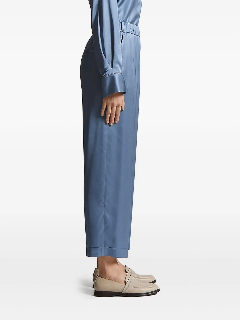 Брюки с эластичной талией Peserico, синий
Брюки с эластичной талией Peserico, синий