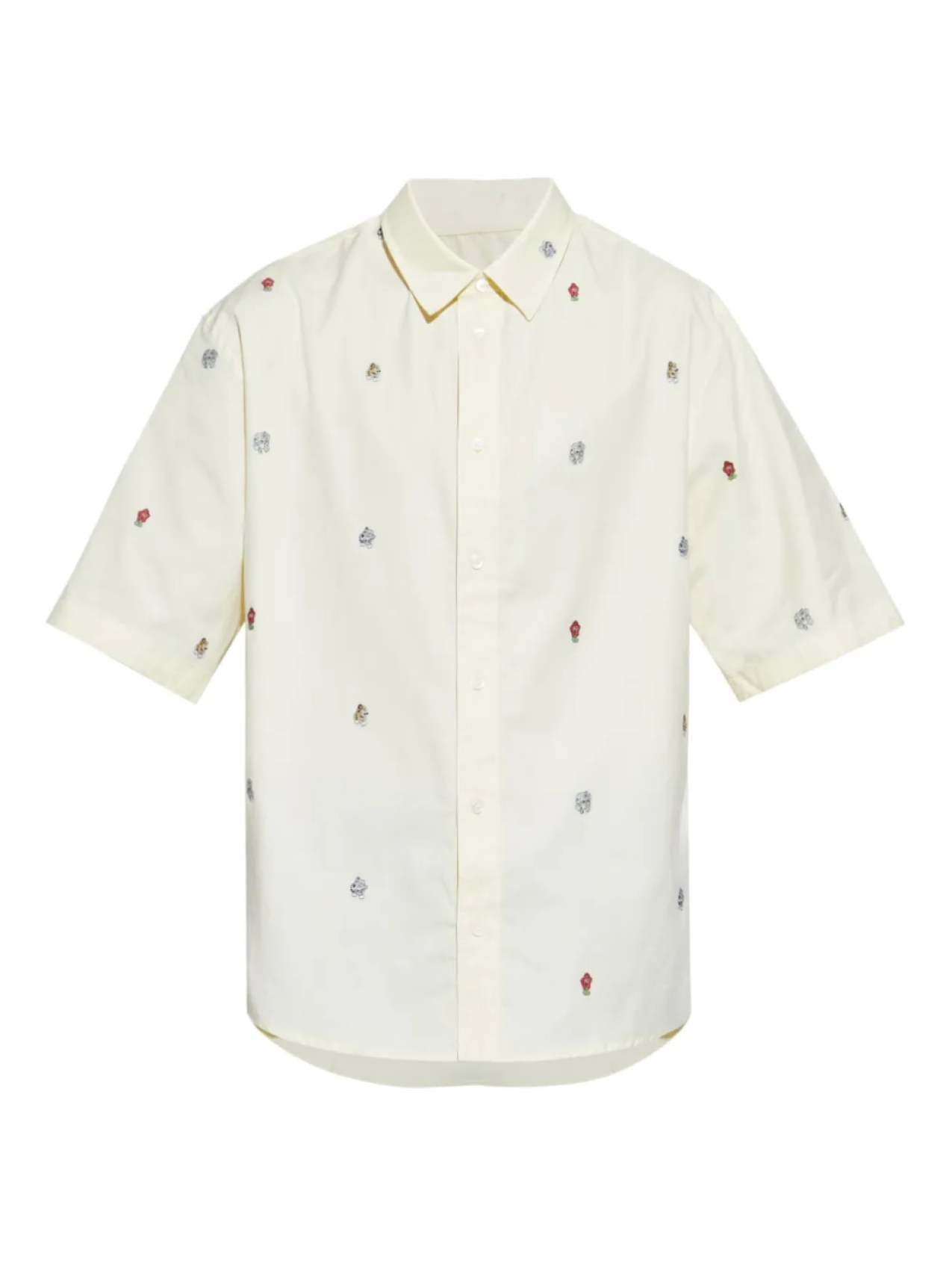 Рубашка из хлопка Kenzo, желтый
Рубашка из хлопка Kenzo, желтый