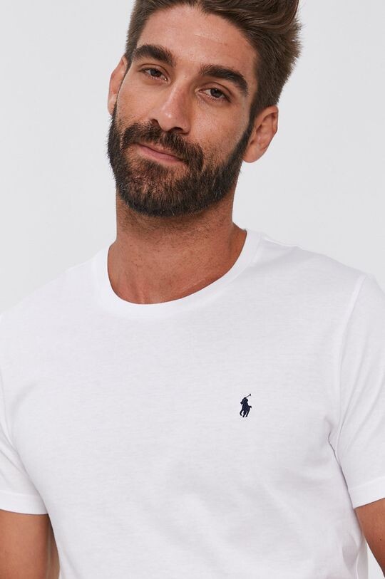 Хлопковая футболка 714844756004 Polo Ralph Lauren, белый
Хлопковая футболка 714844756004 Polo Ralph Lauren, белый