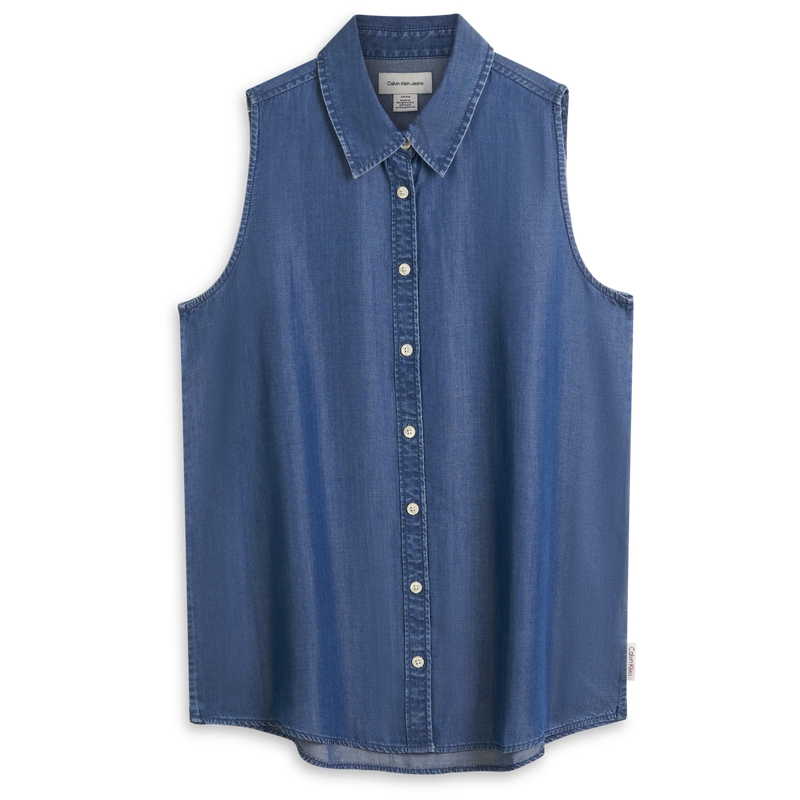 Calvin Klein Рубашка Women's Denim Blue
Calvin Klein Рубашка Women's Denim Blue