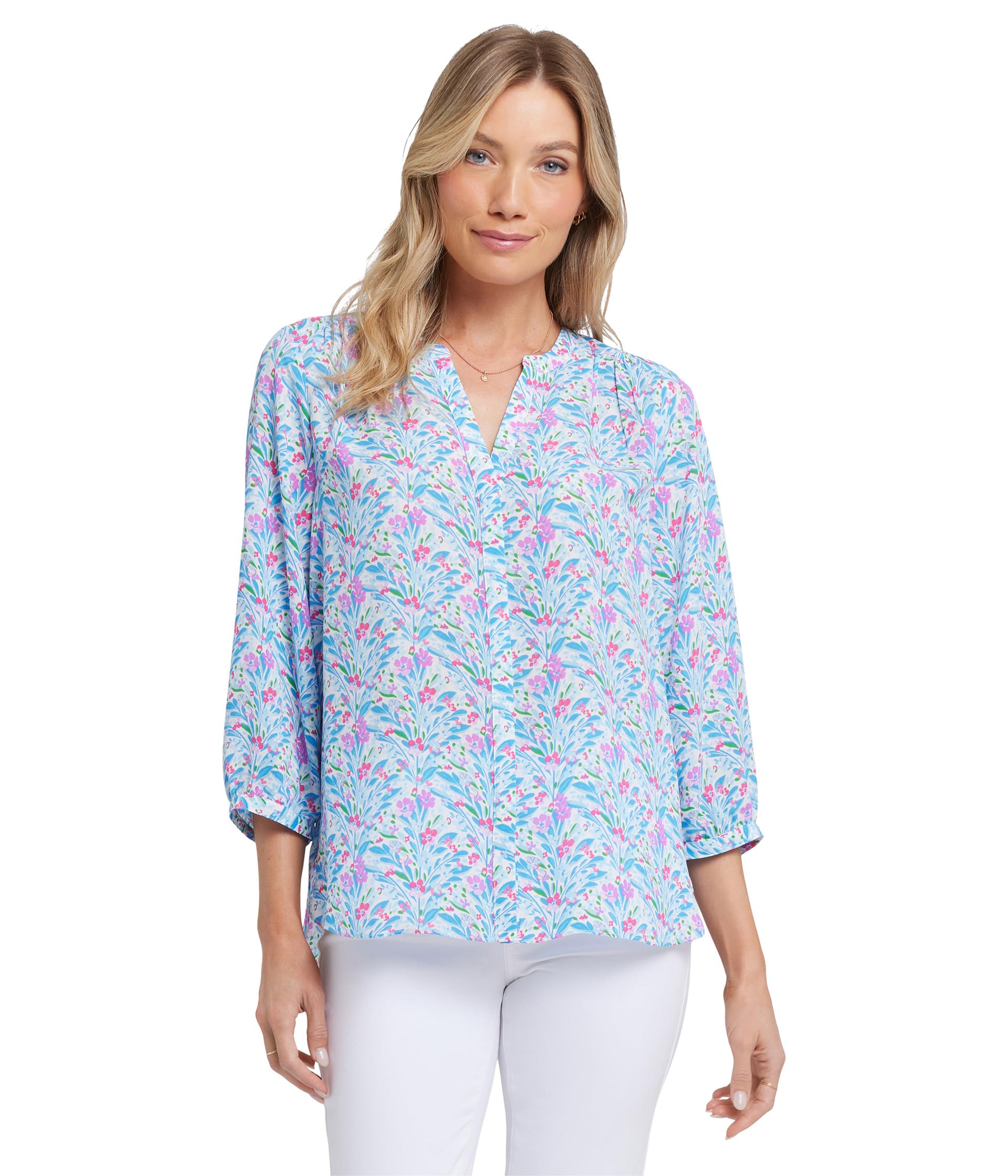 Блуза NYDJ Pintuck Blouse, SerafiaSee Less
Блуза NYDJ Pintuck Blouse, SerafiaSee Less