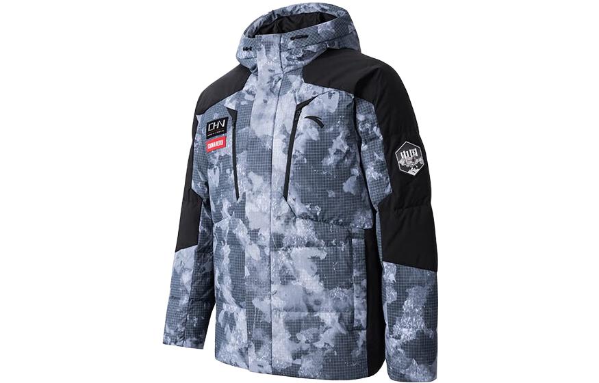 ANTA Куртка пуховая мужская с принтом, Snowflake White/All over Print
ANTA Куртка пуховая мужская с принтом, Snowflake White/All over Print