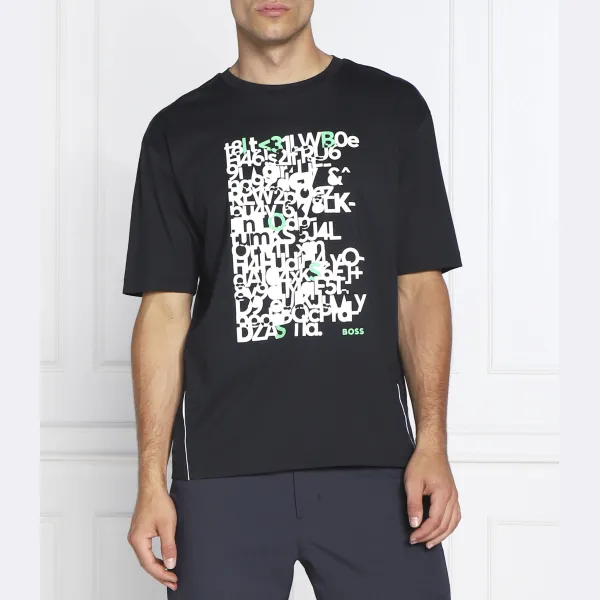 Футболка мужская Boss с принтом, черный
Футболка мужская Boss с принтом, черный