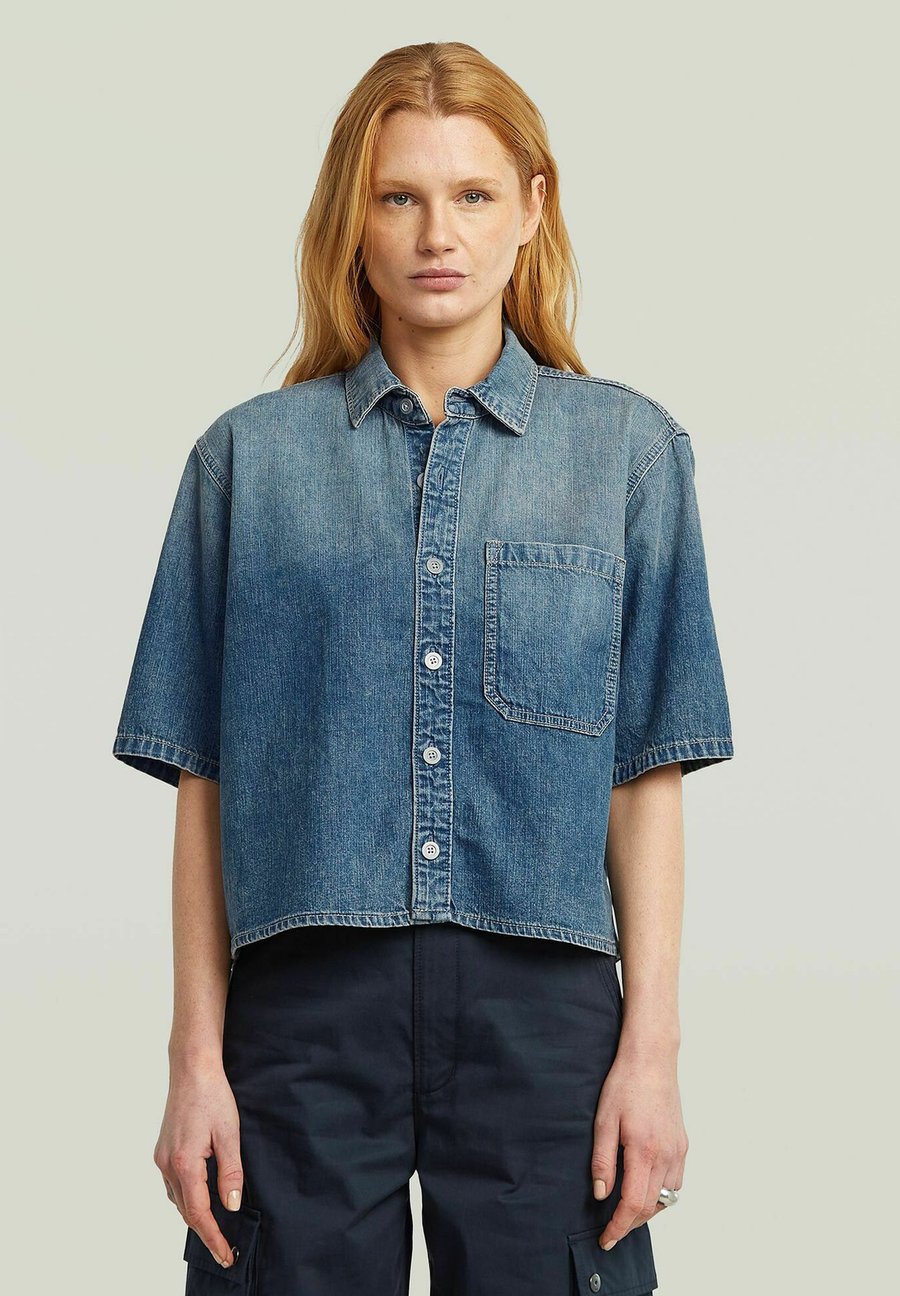 Блуза G-STAR BOXY RELAXED 1-POCKET, Faded Terme/Blue Denim
Блуза G-STAR BOXY RELAXED 1-POCKET, Faded Terme/Blue Denim