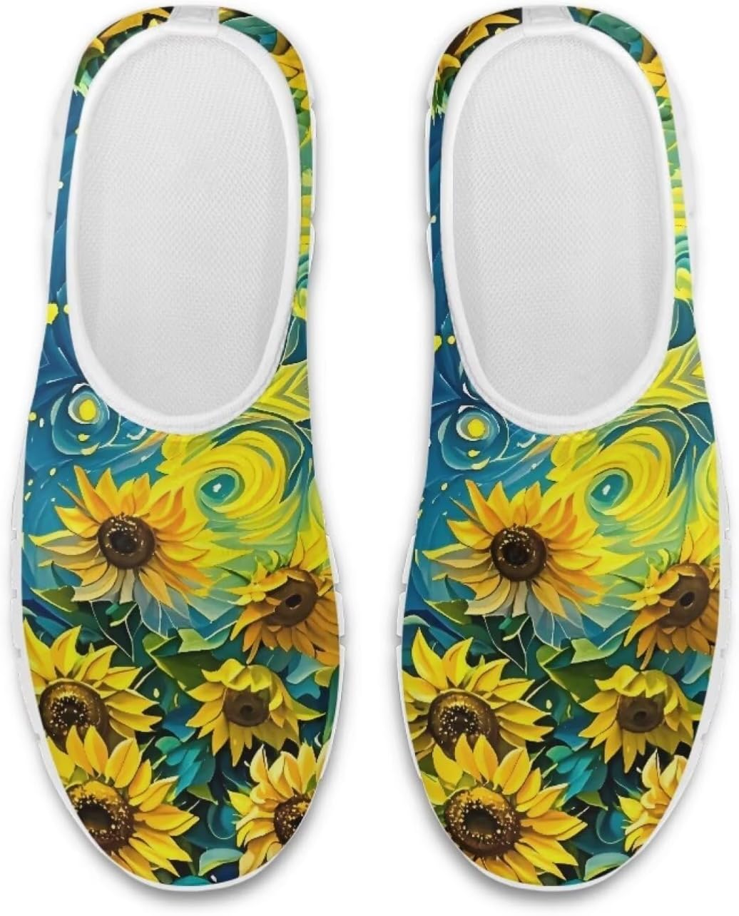 Кроссовки Chaqlin Flat Low с цветочным принтом, без шнурков, лоферы для женщин и мужчин, арт-мода, повседневные, для работы, прогулок, тенниса, Sunflower Starry Sky
Кроссовки Chaqlin Flat Low с цветочным принтом, без шнурков, лоферы для женщин и мужчин, арт-мода, повседневные, для работы, прогулок, тенниса, Sunflower Starry Sky