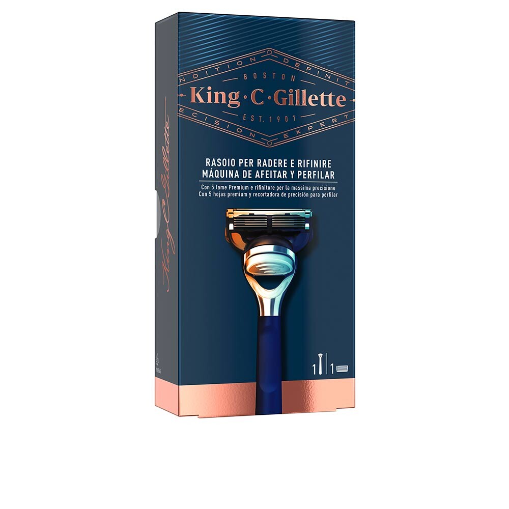 Бритва Gillette king shave & edging razor blades Gillette, 1 шт
Бритва Gillette king shave & edging razor blades Gillette, 1 шт