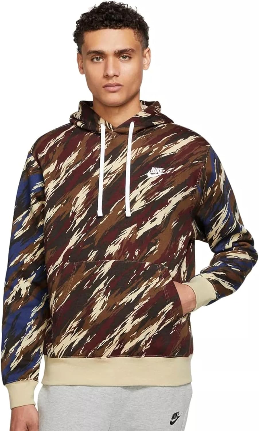 Толстовка с капюшоном Nike Mens Sportswear Club, Brown Grain
Толстовка с капюшоном Nike Mens Sportswear Club, Brown Grain