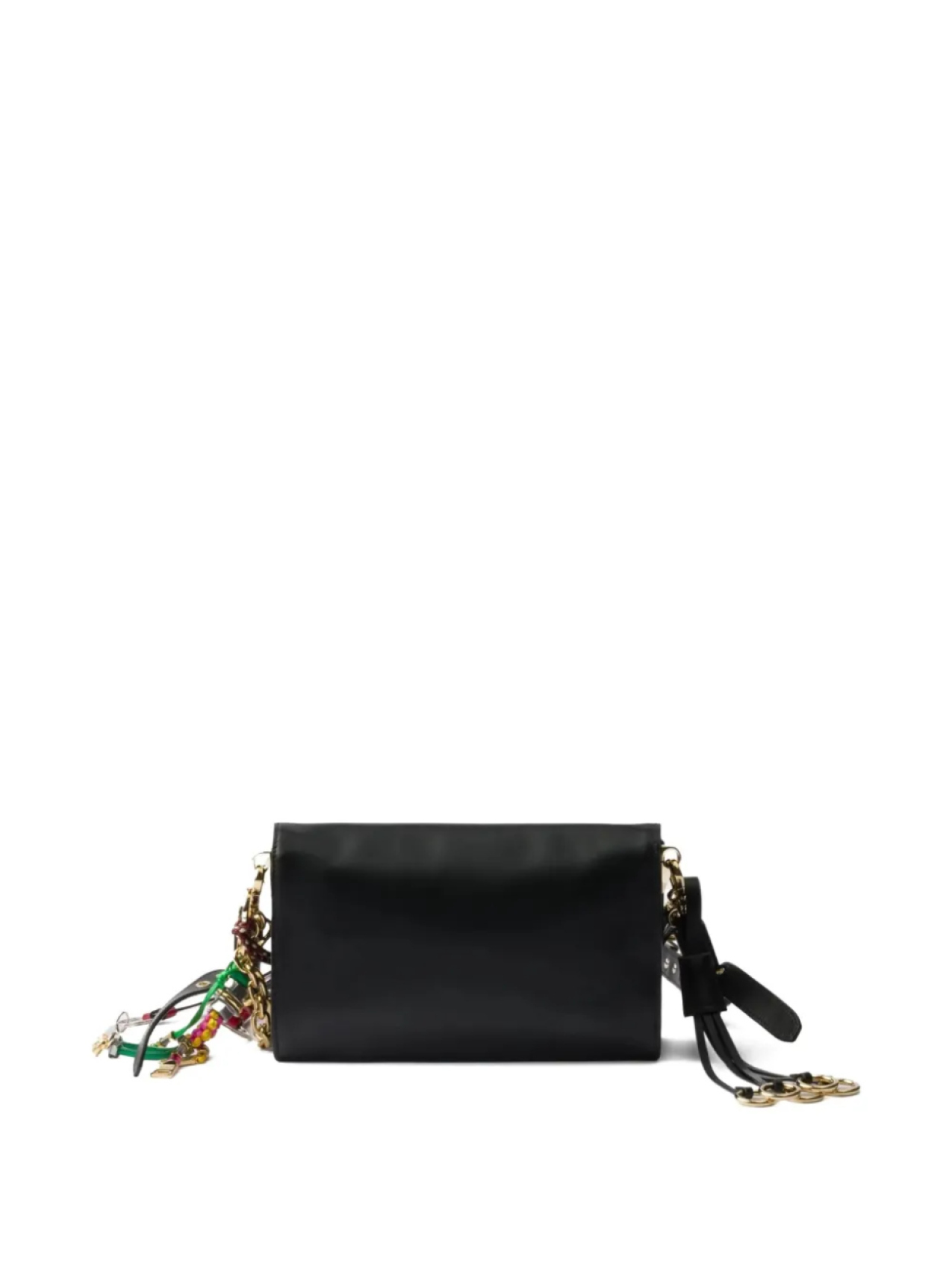 Сумка через плечо Soft Sound с цепочкой Prada, черный
Сумка через плечо Soft Sound с цепочкой Prada, черный