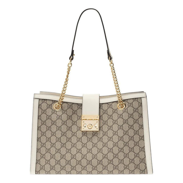 Сумка padlock middle-sized backbag white/brown Gucci, бежевый
Сумка padlock middle-sized backbag white/brown Gucci, бежевый