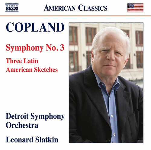 CD диск Copland / Detroit Symphony Orchestra: Aaron Copland: Symphony 3, Three Latin American
CD диск Copland / Detroit Symphony Orchestra: Aaron Copland: Symphony 3, Three Latin American
