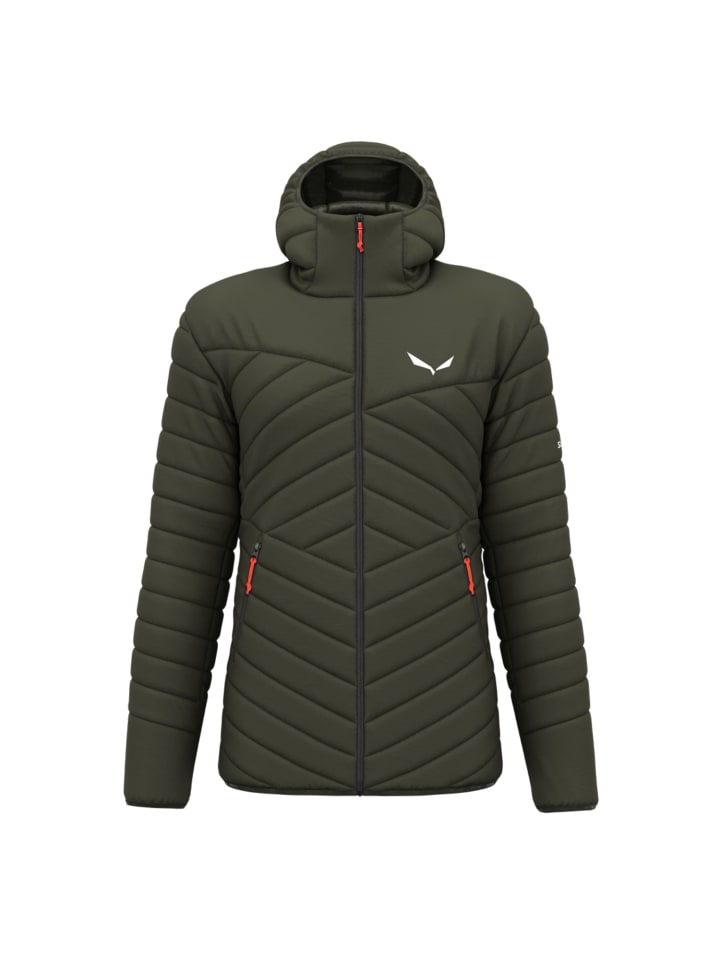 Стеганая куртка Salewa, темно-оливковый
Стеганая куртка Salewa, темно-оливковый