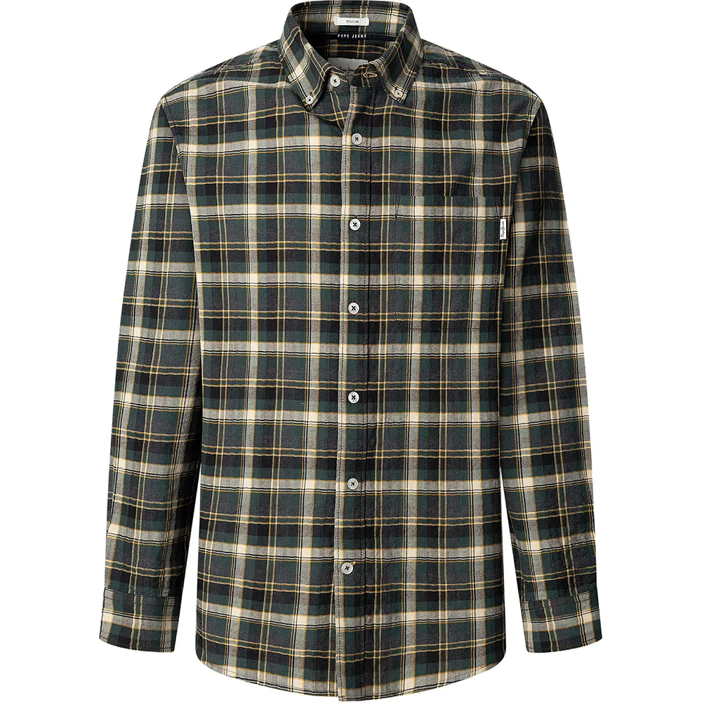 Рубашка Pepe Jeans Aldo, зеленый 
Рубашка Pepe Jeans Aldo, зеленый