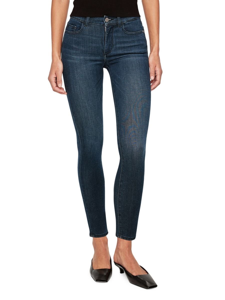 Джинсы Farrow Skinny Instasculpt Ankle с высокой посадкой DL1961 Premium Denim, цвет Dark Indigo
Джинсы Farrow Skinny Instasculpt Ankle с высокой посадкой DL1961 Premium Denim, цвет Dark Indigo