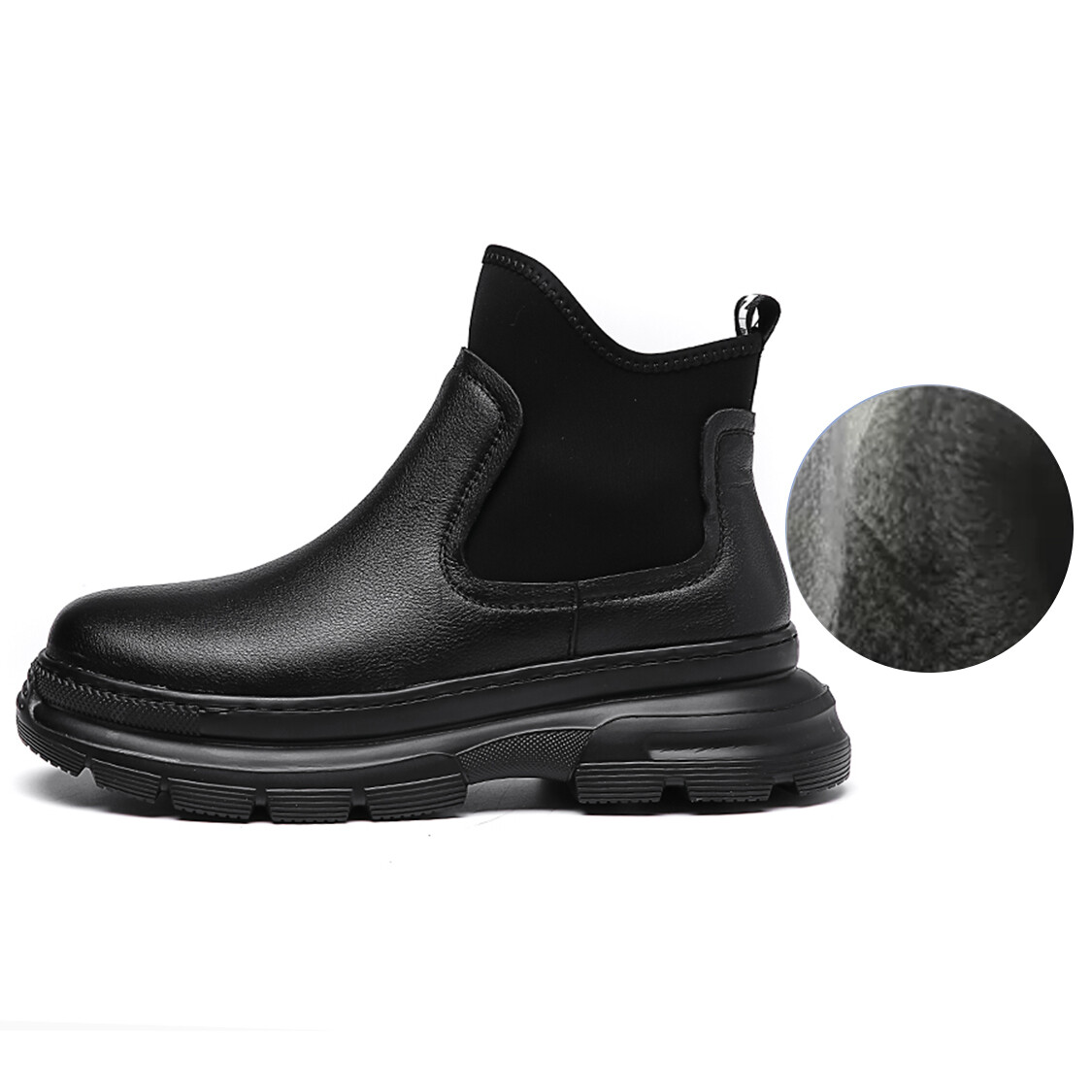 Ботинки GZZ Chelsea Boots Men Fleece-Lined, черный
Ботинки GZZ Chelsea Boots Men Fleece-Lined, черный