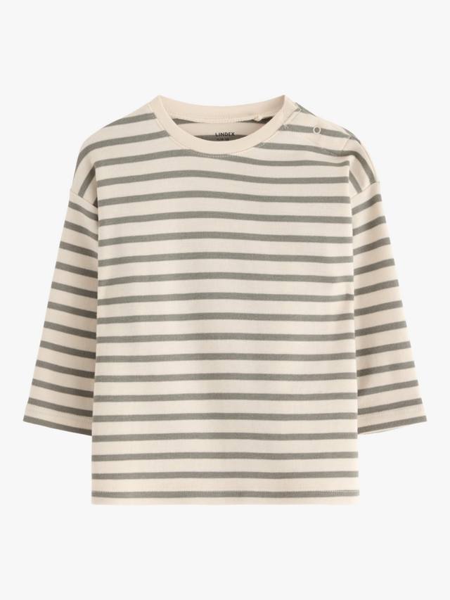 Детская хлопковая расслабленная полосатая кофта с длинными рукавами Lindex, Light Dusty Khaki
Детская хлопковая расслабленная полосатая кофта с длинными рукавами Lindex, Light Dusty Khaki