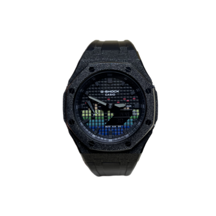 CASIO GA2100 коллекция Retrofit серии кварцевые часы унисекс черный циферблат
CASIO GA2100 коллекция Retrofit серии кварцевые часы унисекс черный циферблат