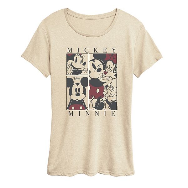 Футболка женская Mickey & Minnie Mouse grid graphic Disney, Beige
Футболка женская Mickey & Minnie Mouse grid graphic Disney, Beige