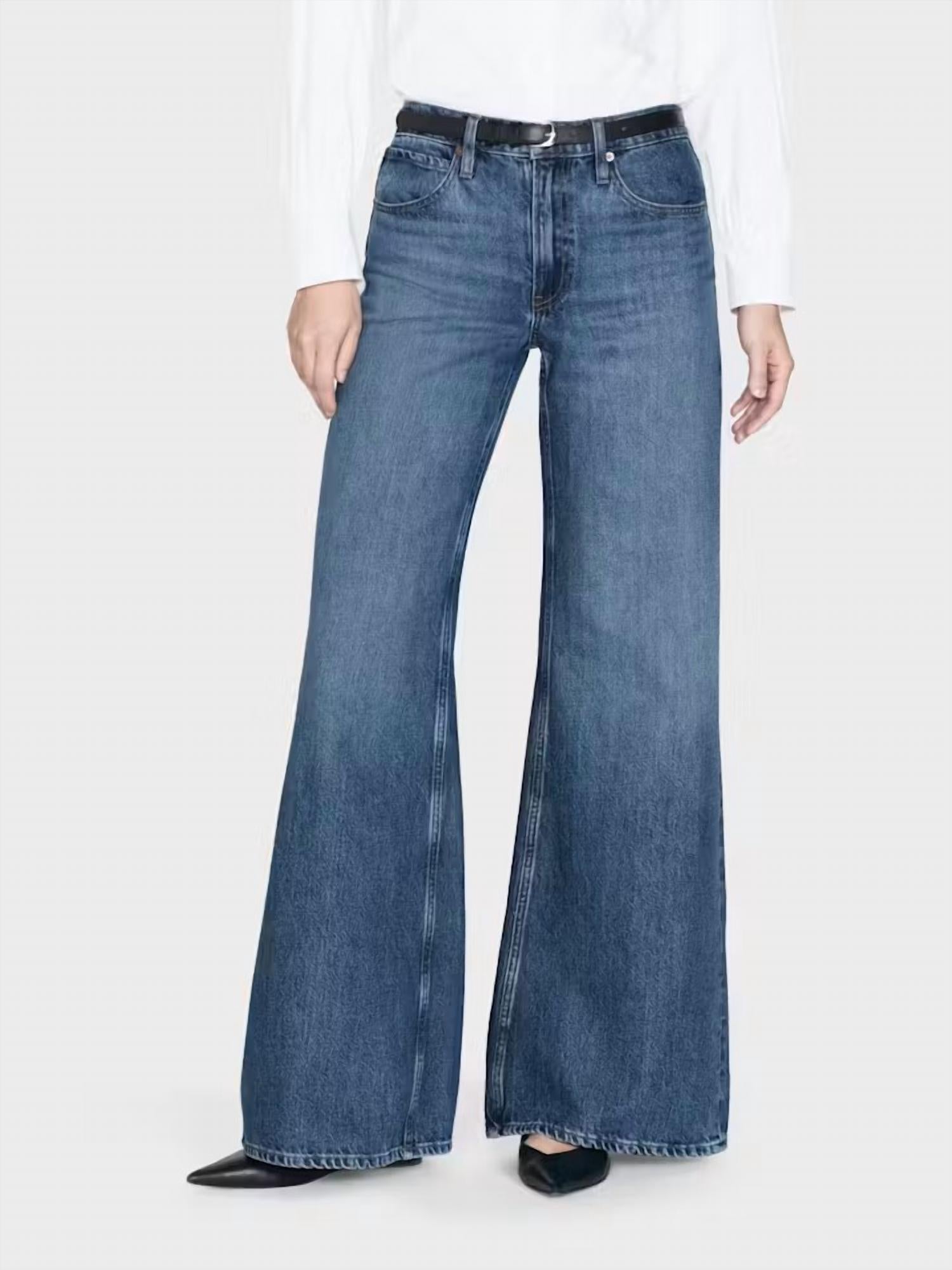 Легкие широкие расклешенные брюки In Lucite FRAME, Lucite
Легкие широкие расклешенные брюки In Lucite FRAME, Lucite