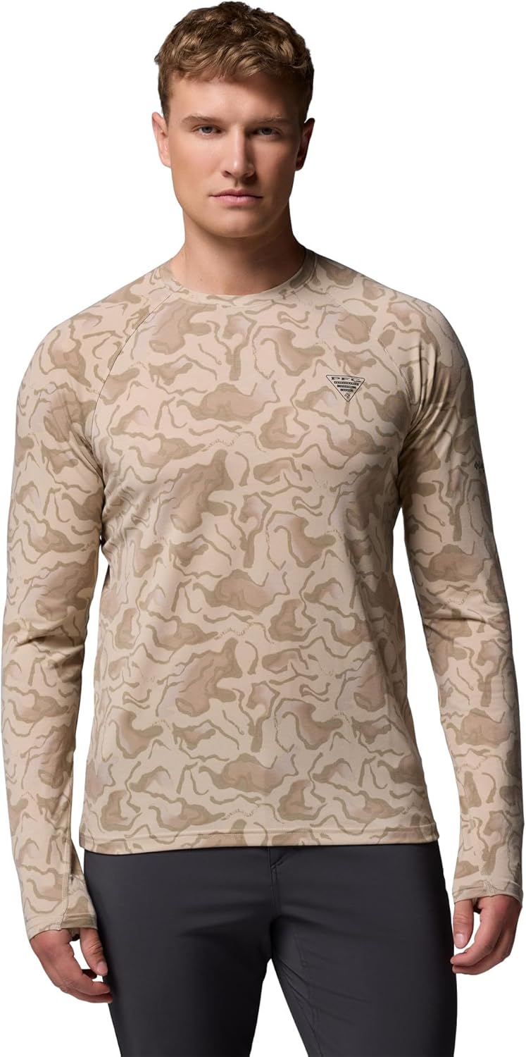 Мужская рубашка Columbia PFG Uncharted с длинным рукавом, Ancient Fossil Swamplands
Мужская рубашка Columbia PFG Uncharted с длинным рукавом, Ancient Fossil Swamplands